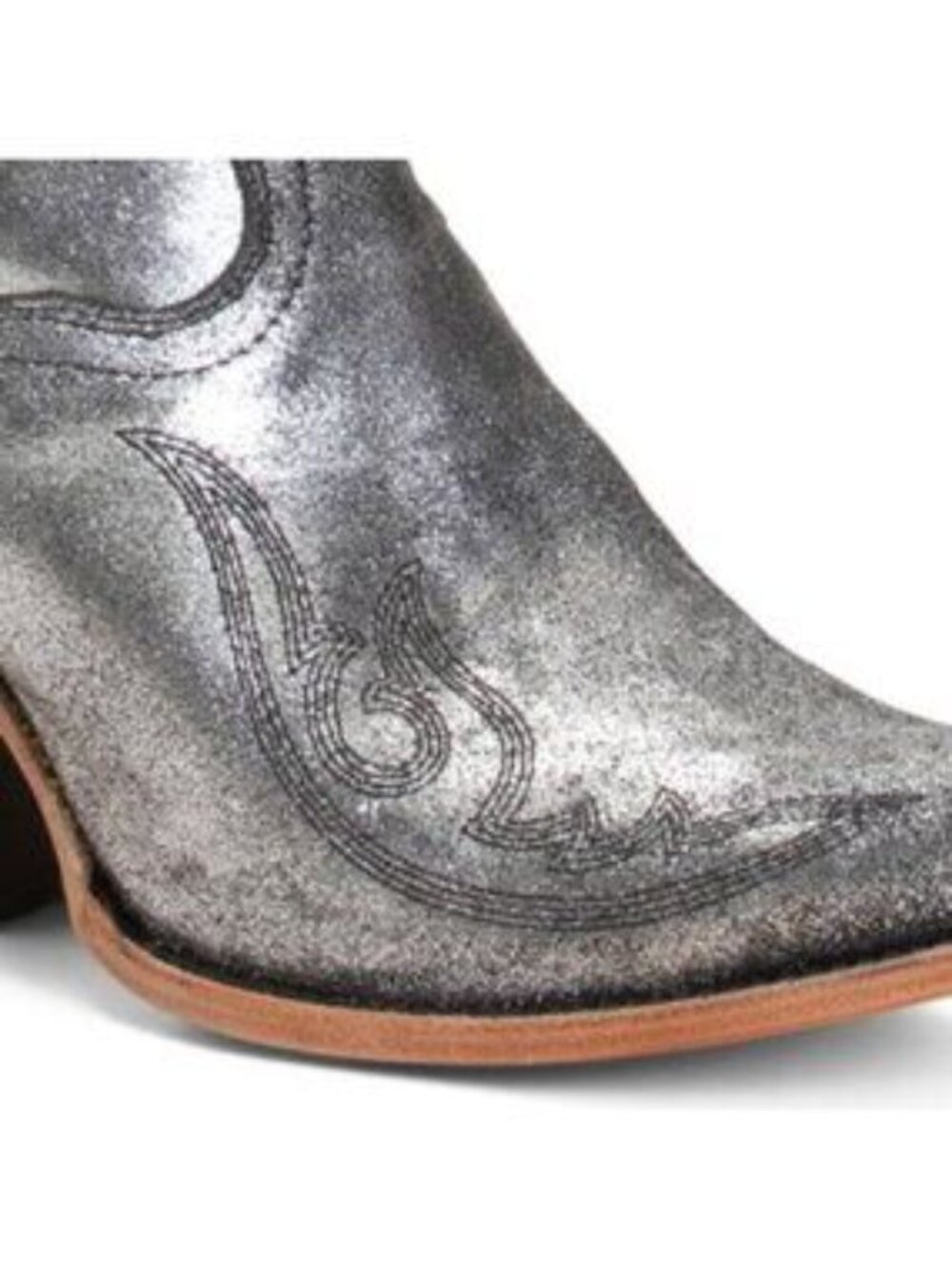 CORRAL BOOTS Made In Mexico Leather Embroidered Tall Top Pointy Toe Boots - Picture 4 of 5